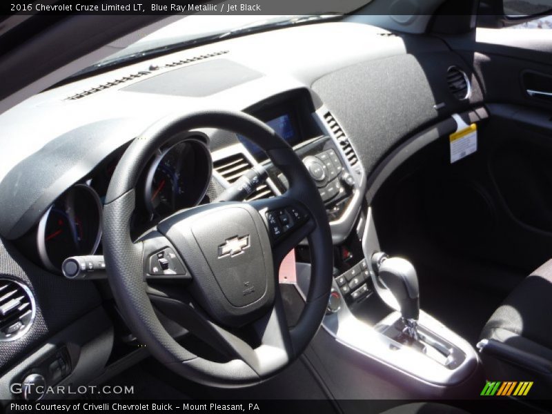 Blue Ray Metallic / Jet Black 2016 Chevrolet Cruze Limited LT