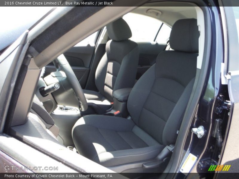 Blue Ray Metallic / Jet Black 2016 Chevrolet Cruze Limited LT