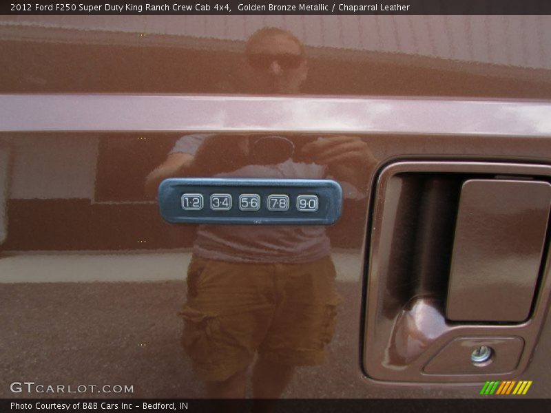 Golden Bronze Metallic / Chaparral Leather 2012 Ford F250 Super Duty King Ranch Crew Cab 4x4