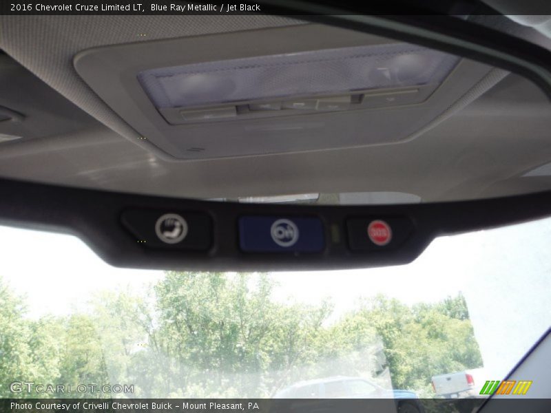 Blue Ray Metallic / Jet Black 2016 Chevrolet Cruze Limited LT