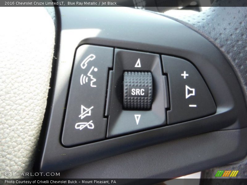 Blue Ray Metallic / Jet Black 2016 Chevrolet Cruze Limited LT