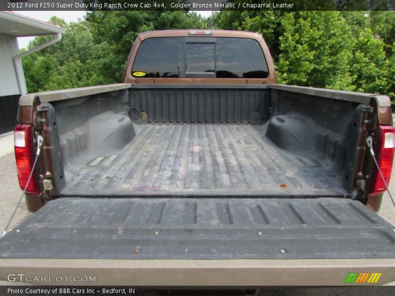 Golden Bronze Metallic / Chaparral Leather 2012 Ford F250 Super Duty King Ranch Crew Cab 4x4