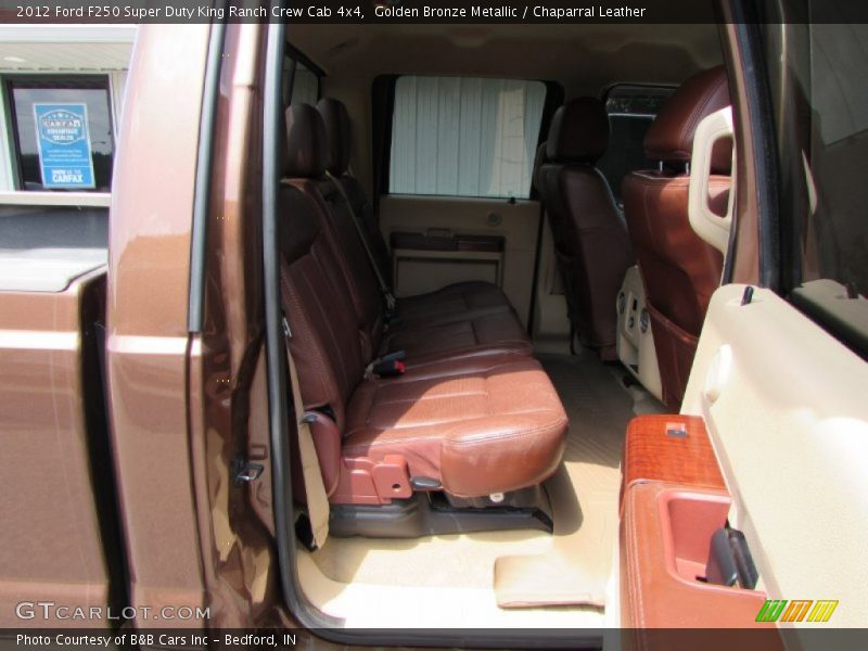Golden Bronze Metallic / Chaparral Leather 2012 Ford F250 Super Duty King Ranch Crew Cab 4x4