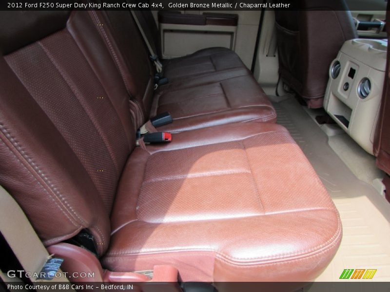 Golden Bronze Metallic / Chaparral Leather 2012 Ford F250 Super Duty King Ranch Crew Cab 4x4