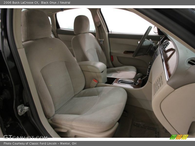 Front Seat of 2006 LaCrosse CX