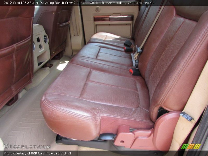 Golden Bronze Metallic / Chaparral Leather 2012 Ford F250 Super Duty King Ranch Crew Cab 4x4