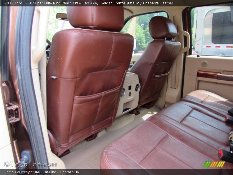 Golden Bronze Metallic / Chaparral Leather 2012 Ford F250 Super Duty King Ranch Crew Cab 4x4