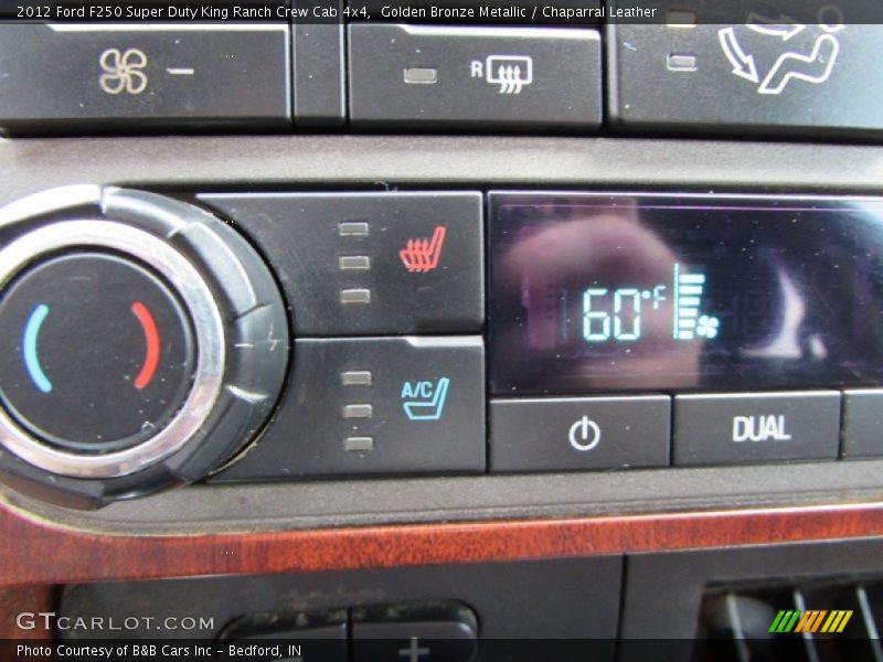 Golden Bronze Metallic / Chaparral Leather 2012 Ford F250 Super Duty King Ranch Crew Cab 4x4