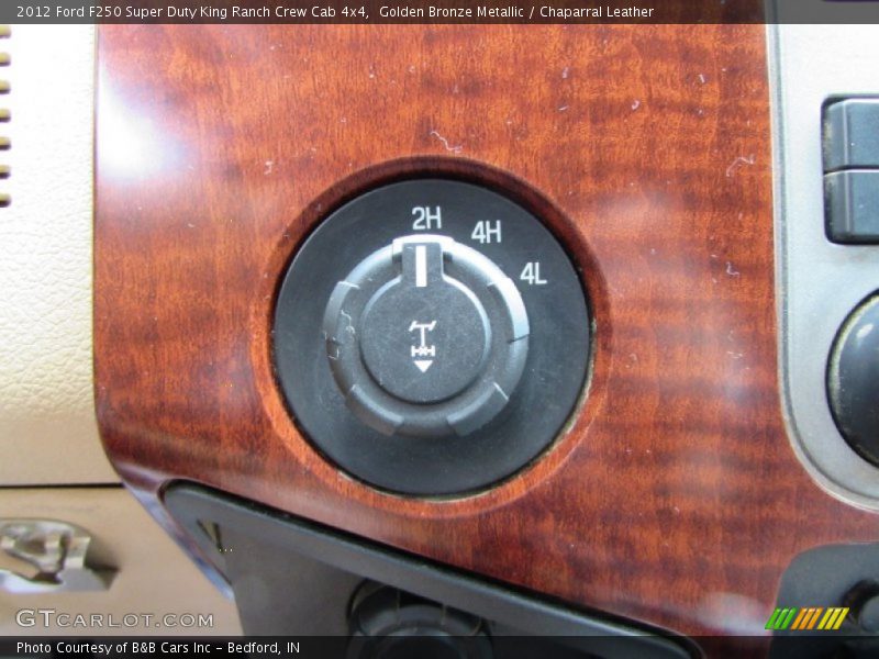 Golden Bronze Metallic / Chaparral Leather 2012 Ford F250 Super Duty King Ranch Crew Cab 4x4