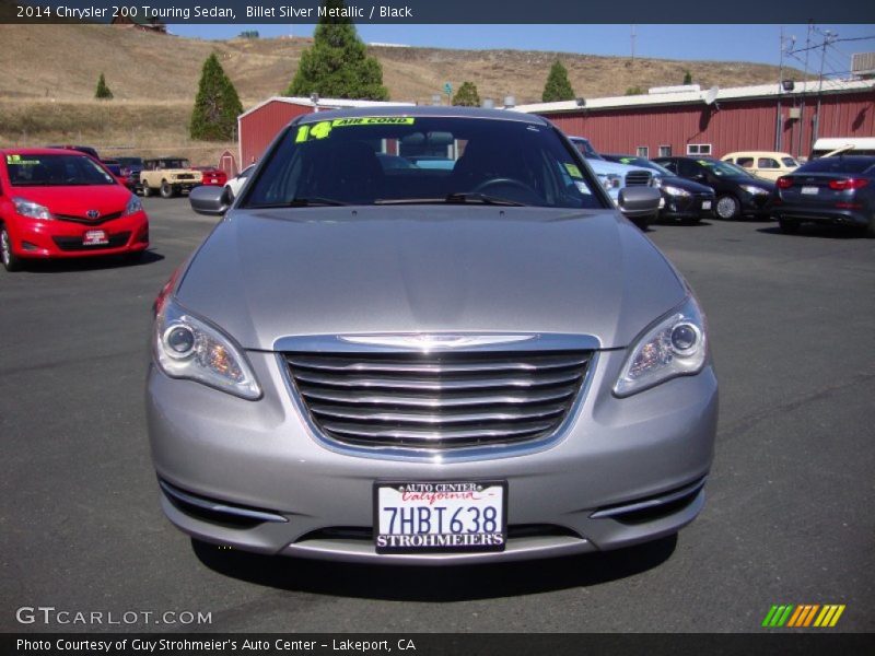 Billet Silver Metallic / Black 2014 Chrysler 200 Touring Sedan