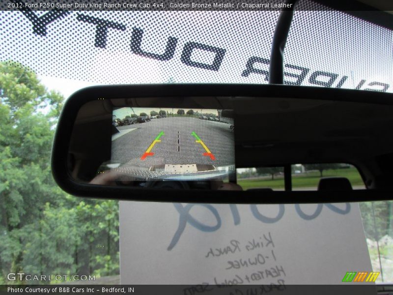 Golden Bronze Metallic / Chaparral Leather 2012 Ford F250 Super Duty King Ranch Crew Cab 4x4