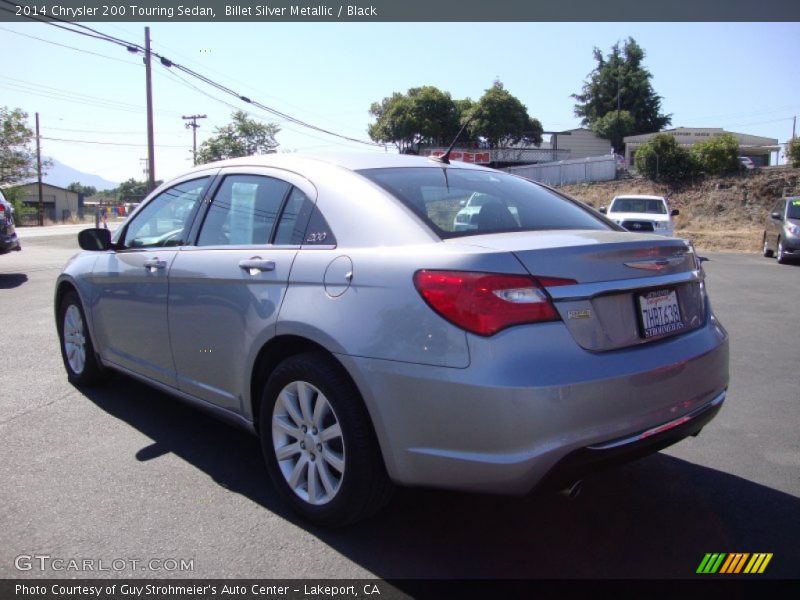 Billet Silver Metallic / Black 2014 Chrysler 200 Touring Sedan