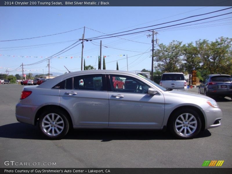 Billet Silver Metallic / Black 2014 Chrysler 200 Touring Sedan