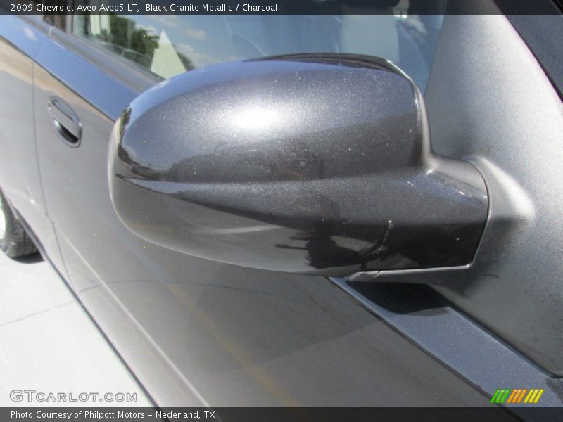 Black Granite Metallic / Charcoal 2009 Chevrolet Aveo Aveo5 LT