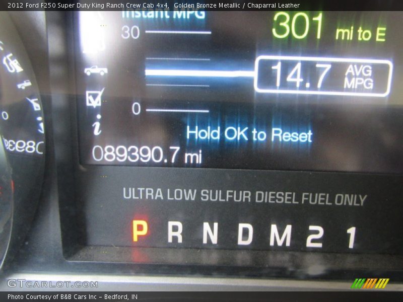 Golden Bronze Metallic / Chaparral Leather 2012 Ford F250 Super Duty King Ranch Crew Cab 4x4