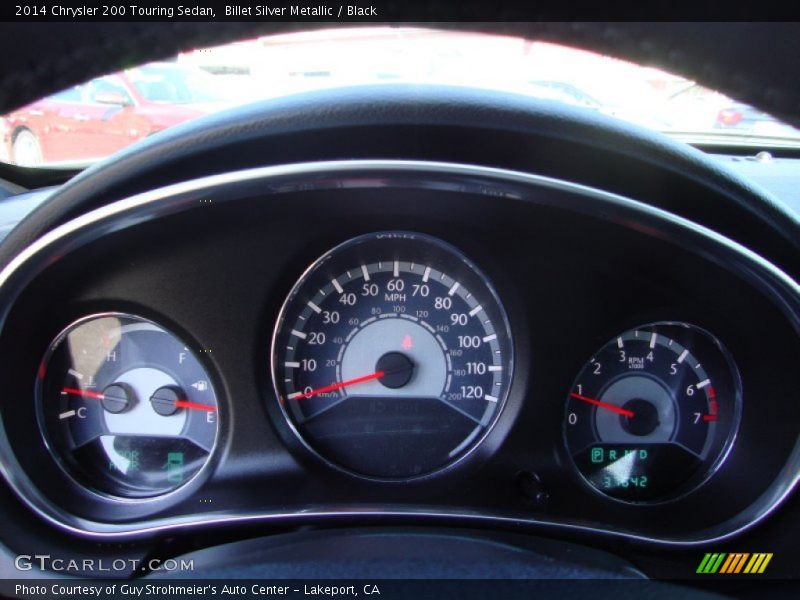 Billet Silver Metallic / Black 2014 Chrysler 200 Touring Sedan