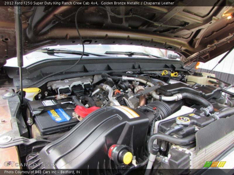 Golden Bronze Metallic / Chaparral Leather 2012 Ford F250 Super Duty King Ranch Crew Cab 4x4