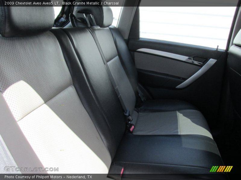 Black Granite Metallic / Charcoal 2009 Chevrolet Aveo Aveo5 LT