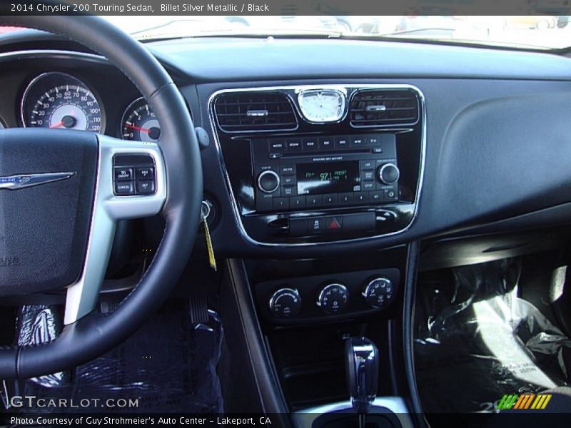 Billet Silver Metallic / Black 2014 Chrysler 200 Touring Sedan