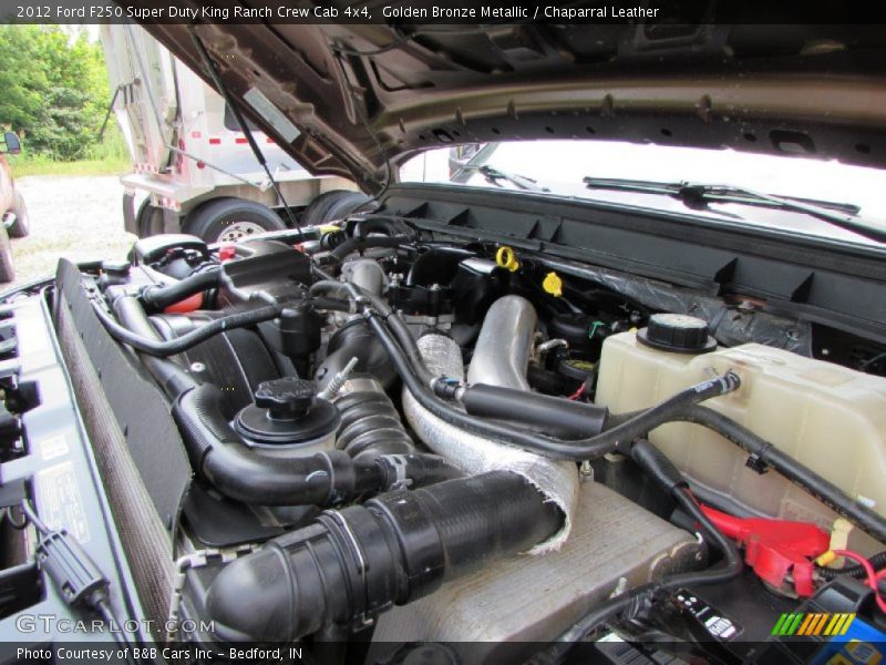 Golden Bronze Metallic / Chaparral Leather 2012 Ford F250 Super Duty King Ranch Crew Cab 4x4