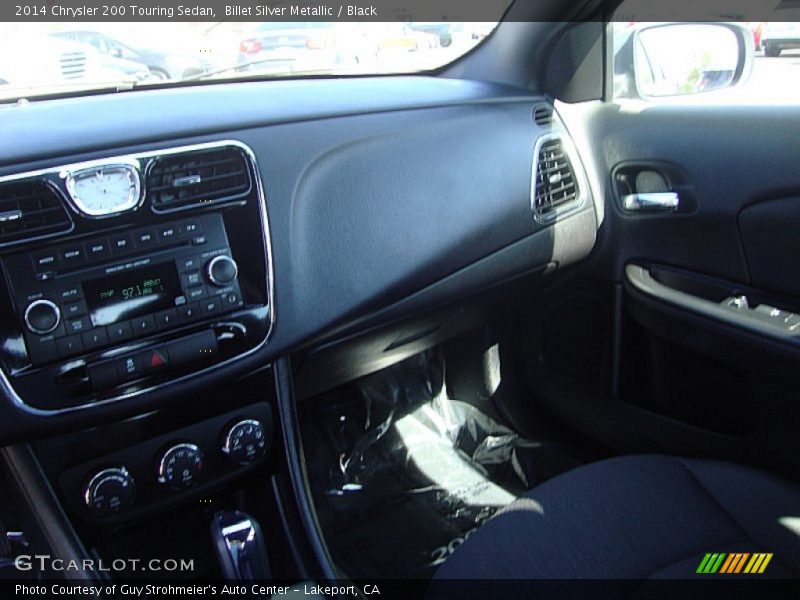 Billet Silver Metallic / Black 2014 Chrysler 200 Touring Sedan