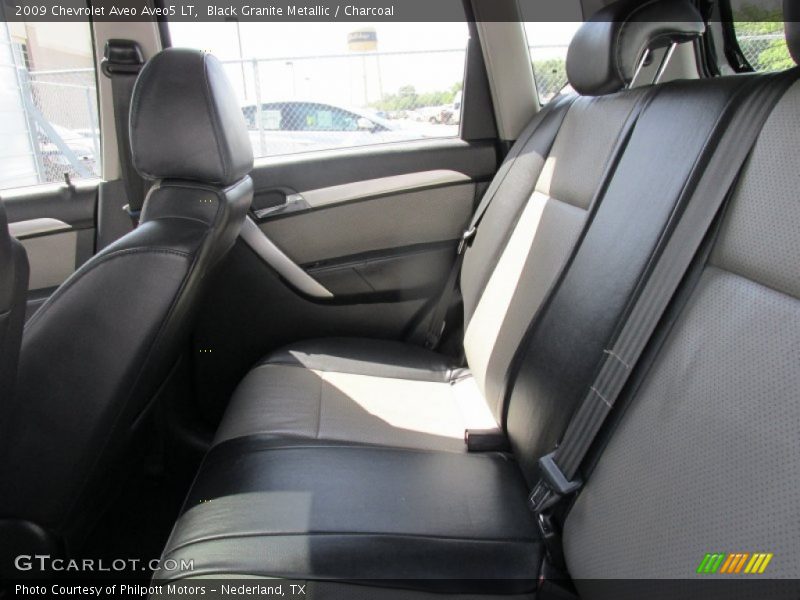 Black Granite Metallic / Charcoal 2009 Chevrolet Aveo Aveo5 LT