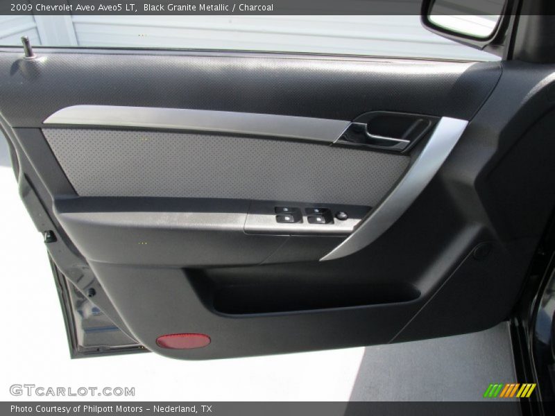 Black Granite Metallic / Charcoal 2009 Chevrolet Aveo Aveo5 LT