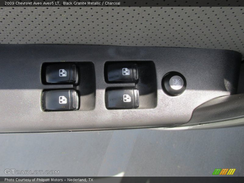 Black Granite Metallic / Charcoal 2009 Chevrolet Aveo Aveo5 LT
