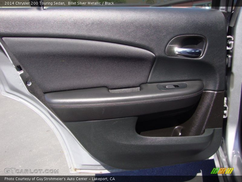Billet Silver Metallic / Black 2014 Chrysler 200 Touring Sedan
