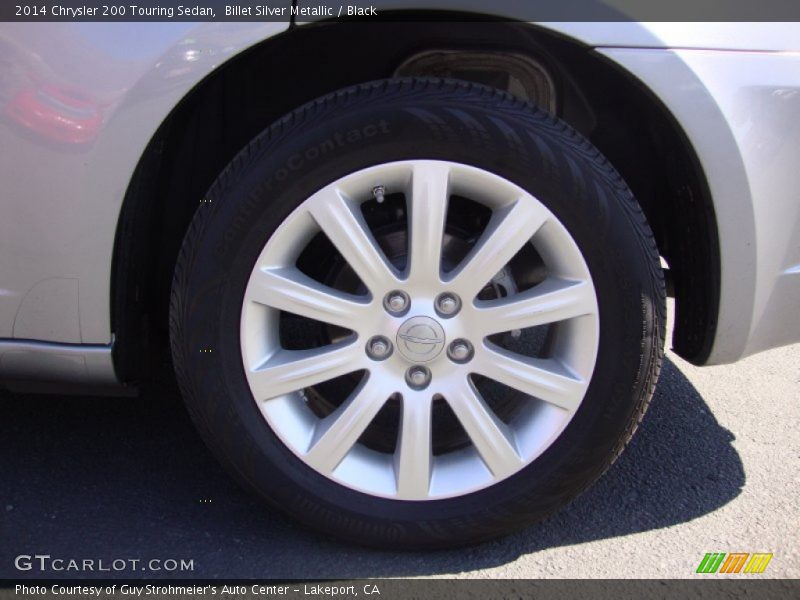 Billet Silver Metallic / Black 2014 Chrysler 200 Touring Sedan