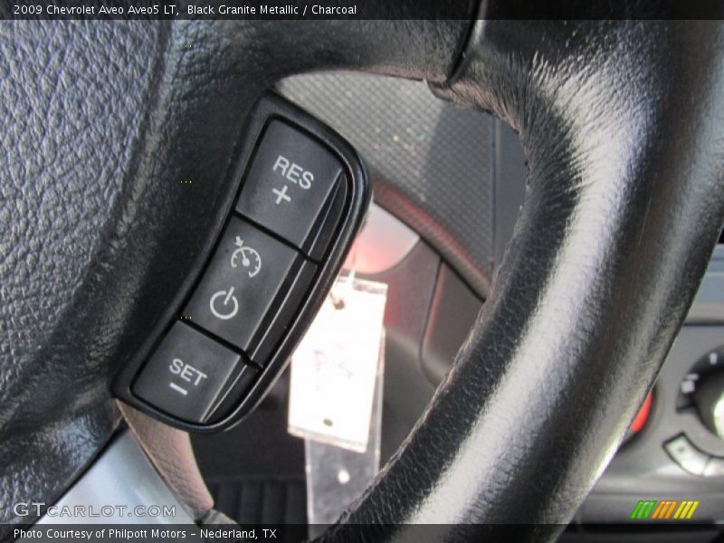 Black Granite Metallic / Charcoal 2009 Chevrolet Aveo Aveo5 LT
