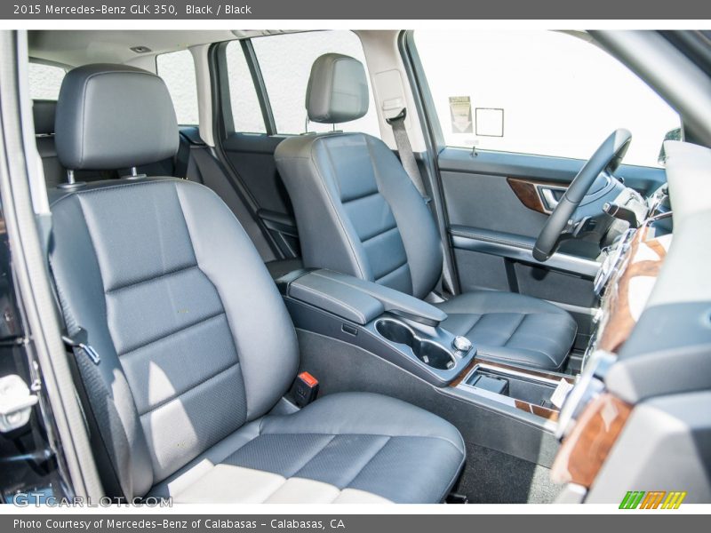 Black / Black 2015 Mercedes-Benz GLK 350