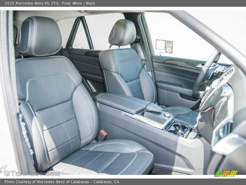 Polar White / Black 2015 Mercedes-Benz ML 350