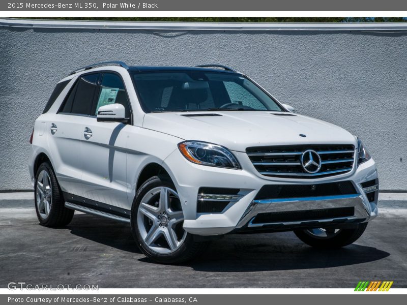 Front 3/4 View of 2015 ML 350