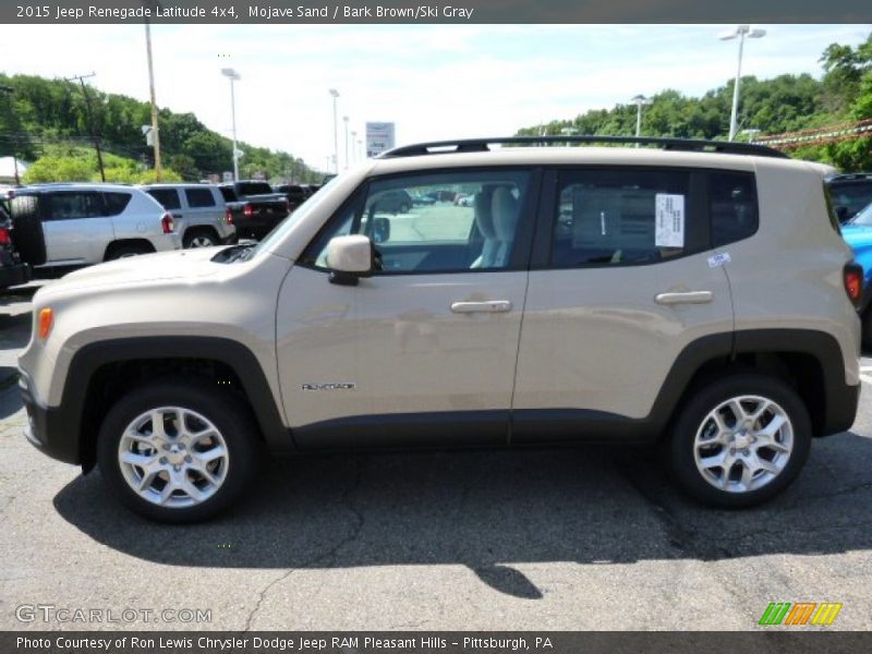 Mojave Sand / Bark Brown/Ski Gray 2015 Jeep Renegade Latitude 4x4