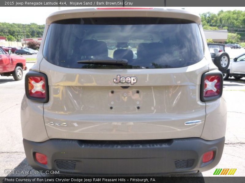 Mojave Sand / Bark Brown/Ski Gray 2015 Jeep Renegade Latitude 4x4