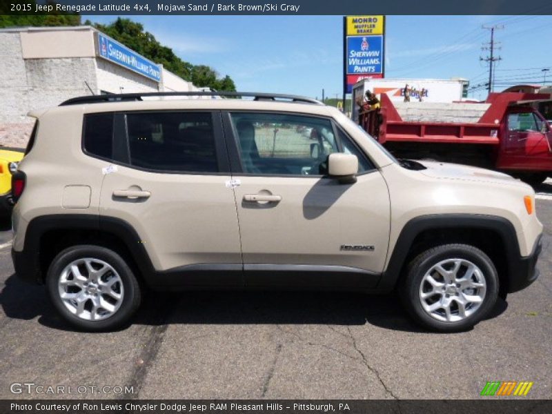 Mojave Sand / Bark Brown/Ski Gray 2015 Jeep Renegade Latitude 4x4