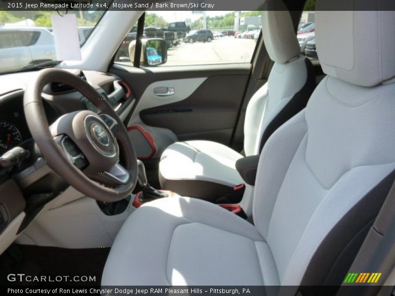 Front Seat of 2015 Renegade Latitude 4x4