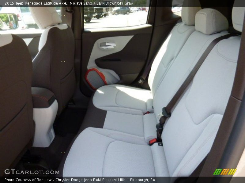 Rear Seat of 2015 Renegade Latitude 4x4