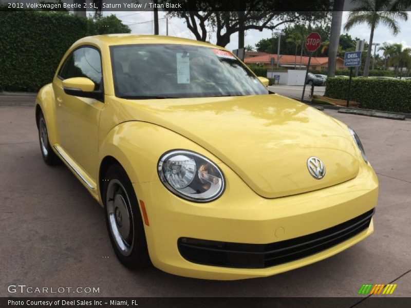 Front 3/4 View of 2012 Beetle 2.5L