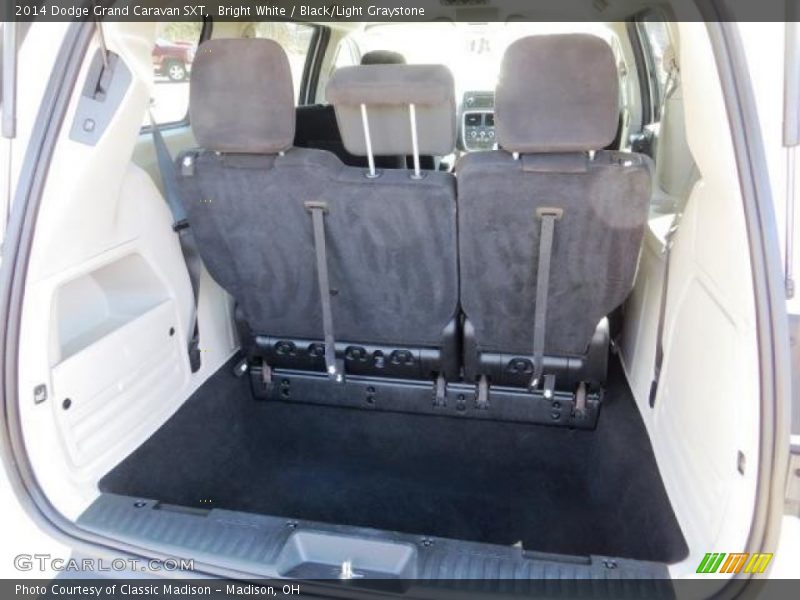 Bright White / Black/Light Graystone 2014 Dodge Grand Caravan SXT