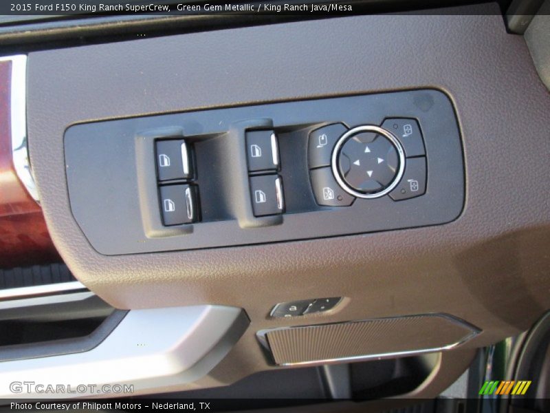 Green Gem Metallic / King Ranch Java/Mesa 2015 Ford F150 King Ranch SuperCrew