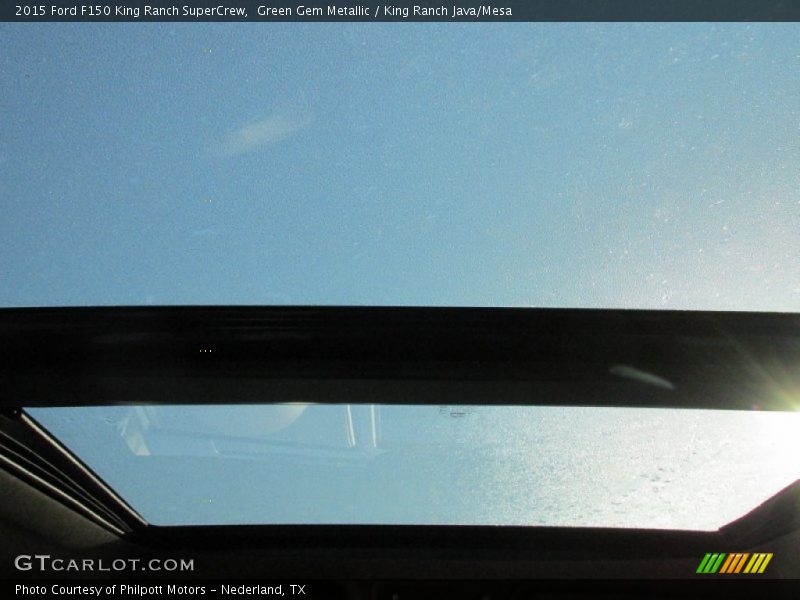 Green Gem Metallic / King Ranch Java/Mesa 2015 Ford F150 King Ranch SuperCrew