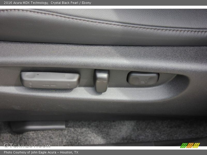 Crystal Black Pearl / Ebony 2016 Acura MDX Technology