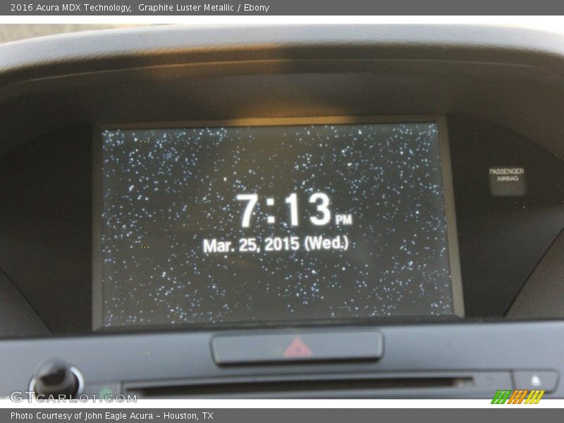 Graphite Luster Metallic / Ebony 2016 Acura MDX Technology