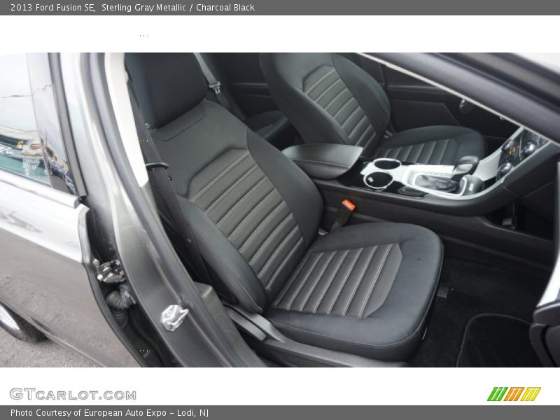 Sterling Gray Metallic / Charcoal Black 2013 Ford Fusion SE