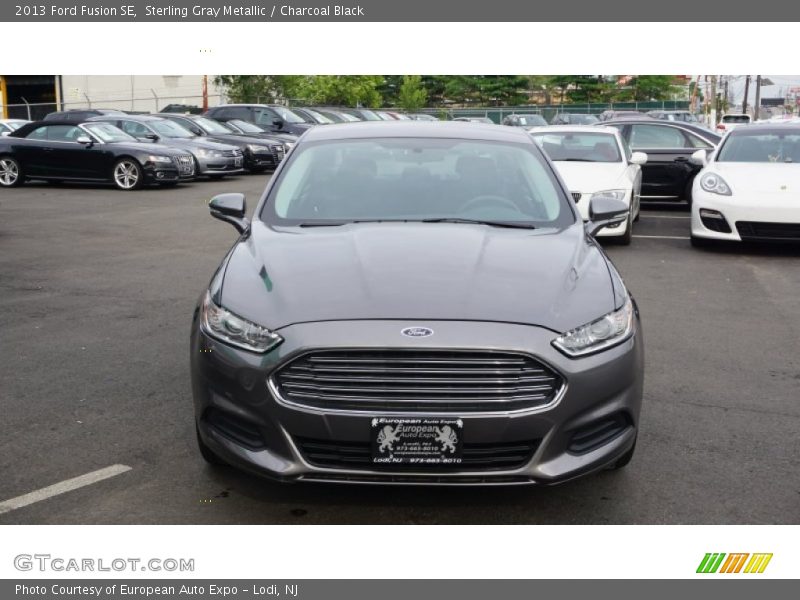 Sterling Gray Metallic / Charcoal Black 2013 Ford Fusion SE