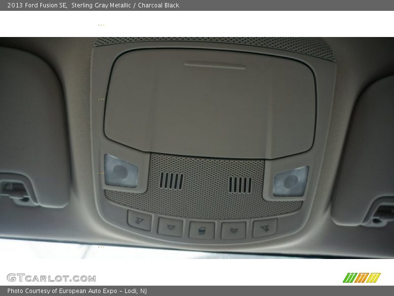 Sterling Gray Metallic / Charcoal Black 2013 Ford Fusion SE