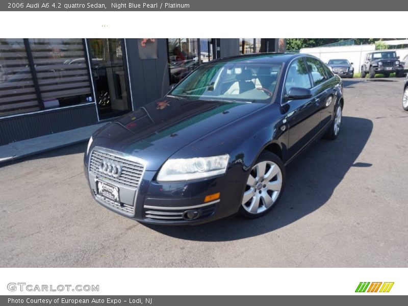 Night Blue Pearl / Platinum 2006 Audi A6 4.2 quattro Sedan