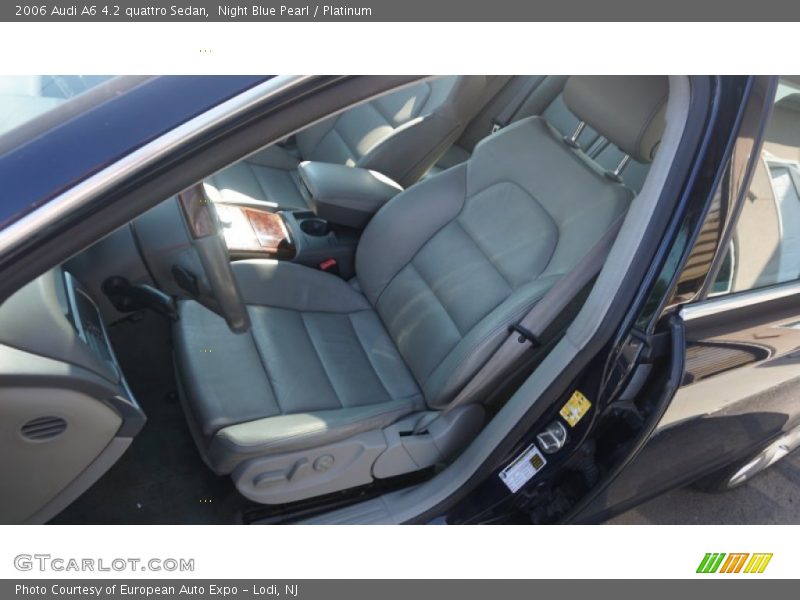 Night Blue Pearl / Platinum 2006 Audi A6 4.2 quattro Sedan